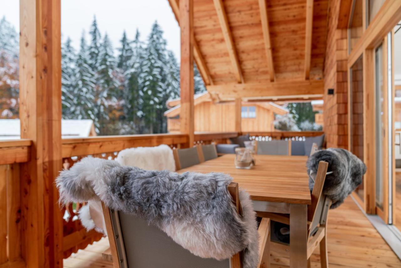 Naturchalets am Gradenbach Haus im Ennstal Exterior foto