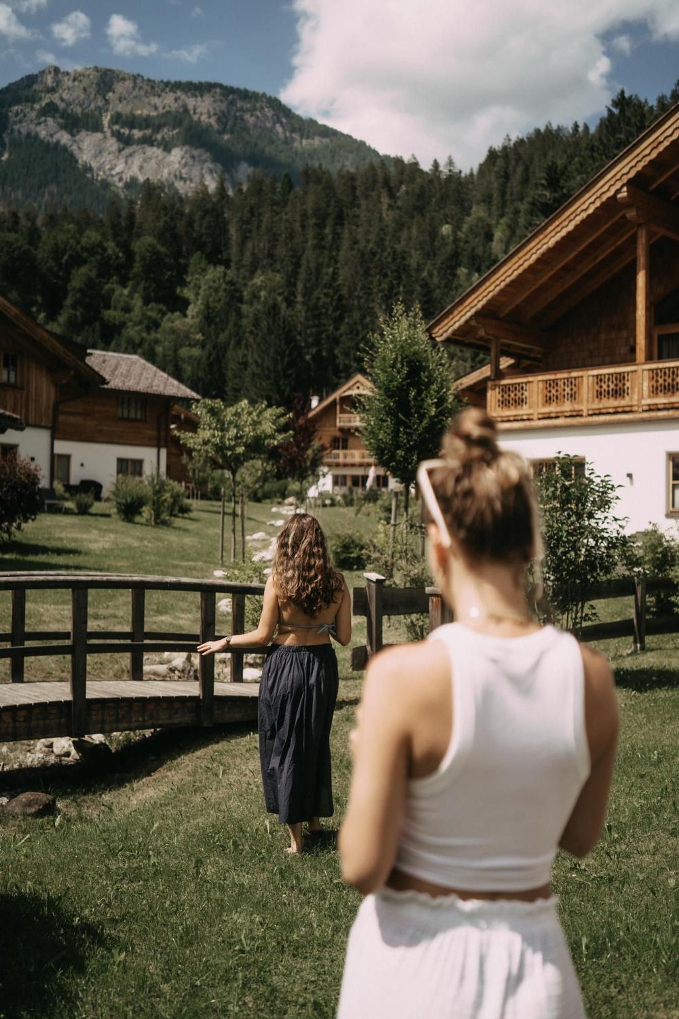 Naturchalets am Gradenbach Haus im Ennstal Exterior foto